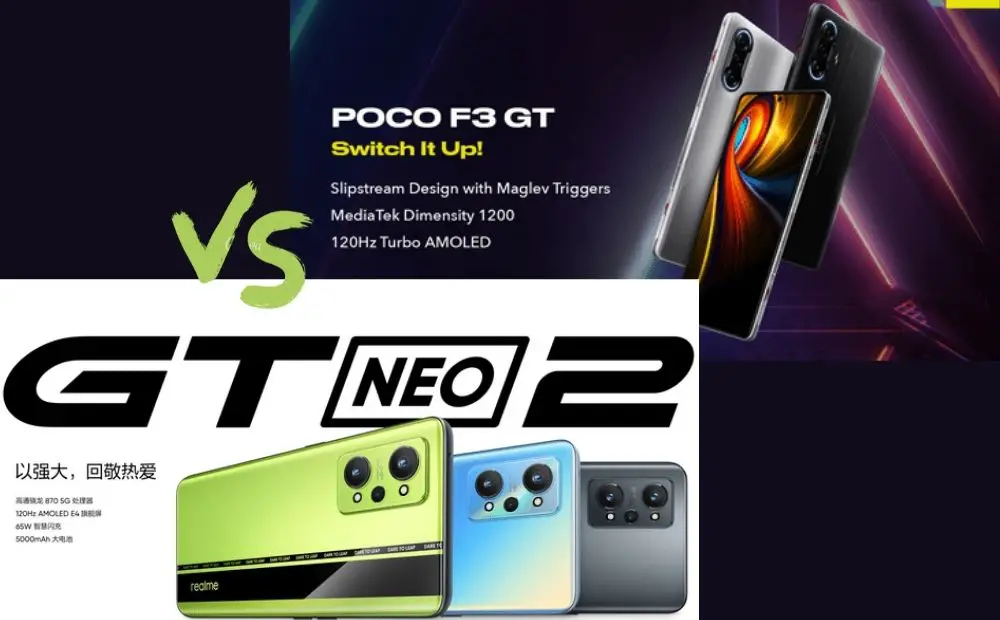 Realme GT Neo 2 Vs POCO F3 GT ,Which one is Superior