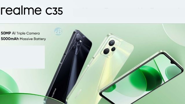 Realme C35 goes official in India: Full phone Specifications, Price, best mobile phone under 10000