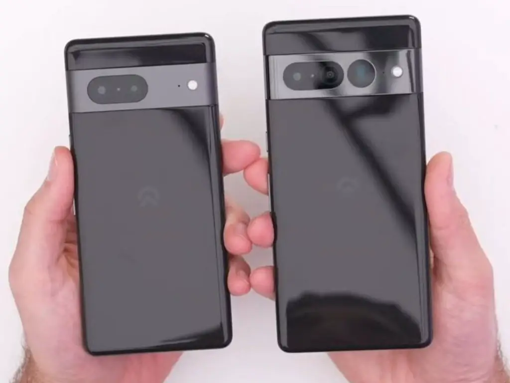 Google Pixel 7 and Pixel 7 Pro surfaces in hands-on video