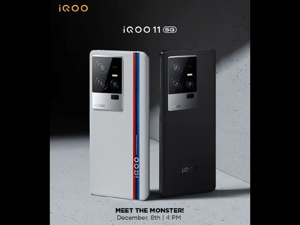 iQOO 11 Series is set for launch on December 8