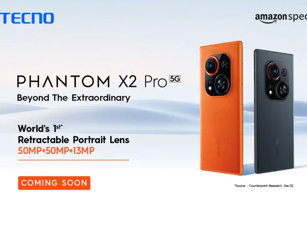 Tecno Phantom X2 Pro listed on Amazon, to launch in India soon