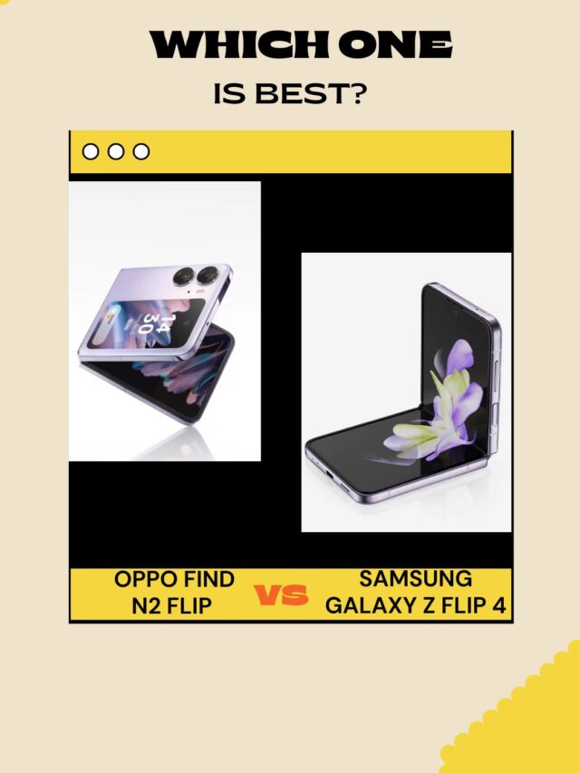 OPPO Find N2 Flip Vs Samsung Galaxy Z Flip 4
