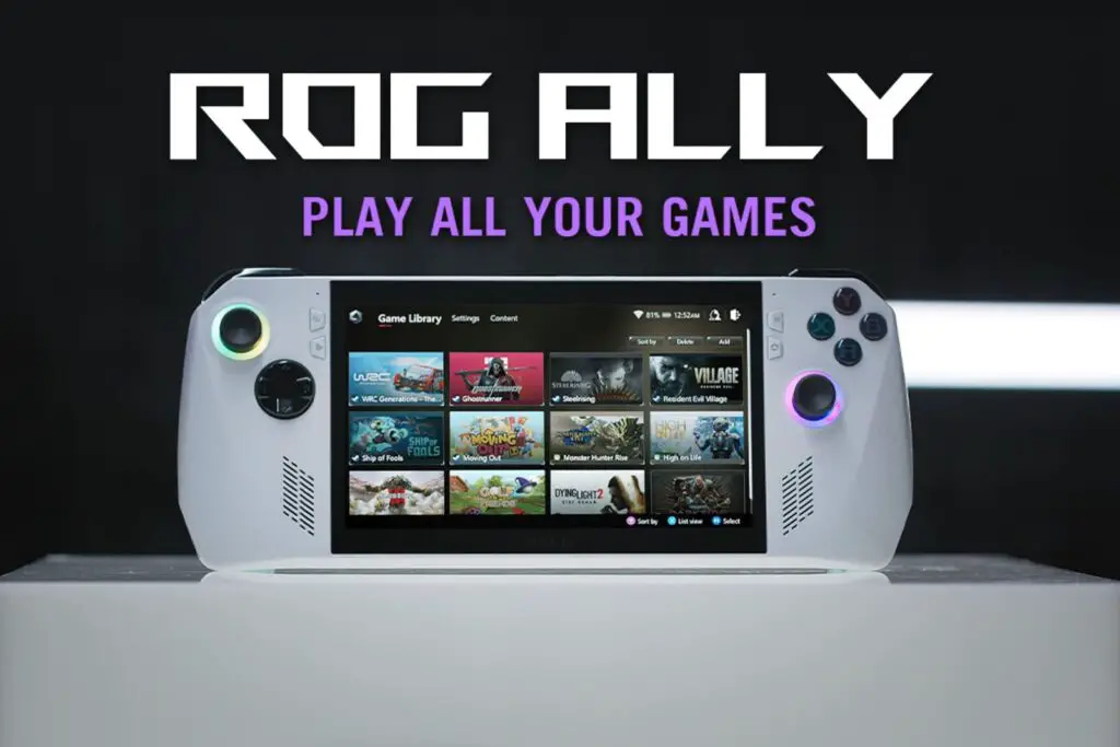 Asus unveils the ROG Ally PC Gaming Handheld: A worthy challenger of Steam Deck