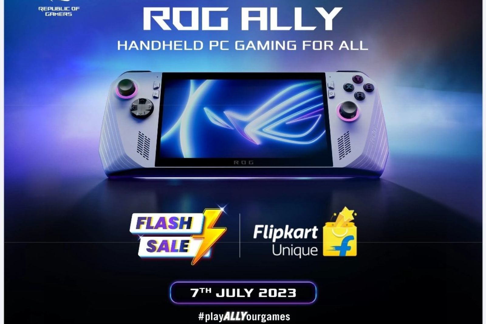 Asus ROG Ally is set to launch on July 7 India